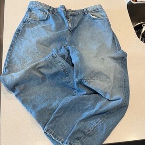 Cotton On Light Blue Relaxed Jeans